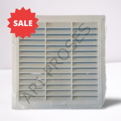 Çetinkaya 260x260 Filtreli Gri Menfez IP 54 V02 260 001