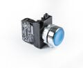 EMAS CM100DM | C Serisi 1NO Metal START Butonu (Mavi) 22 mm