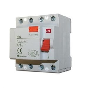LS RKN 1P+N 32A 30mA AC Tipi RCCB (06240001)