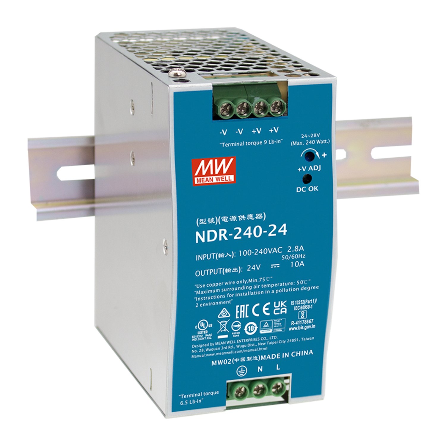 Mean Well NDR-240-24