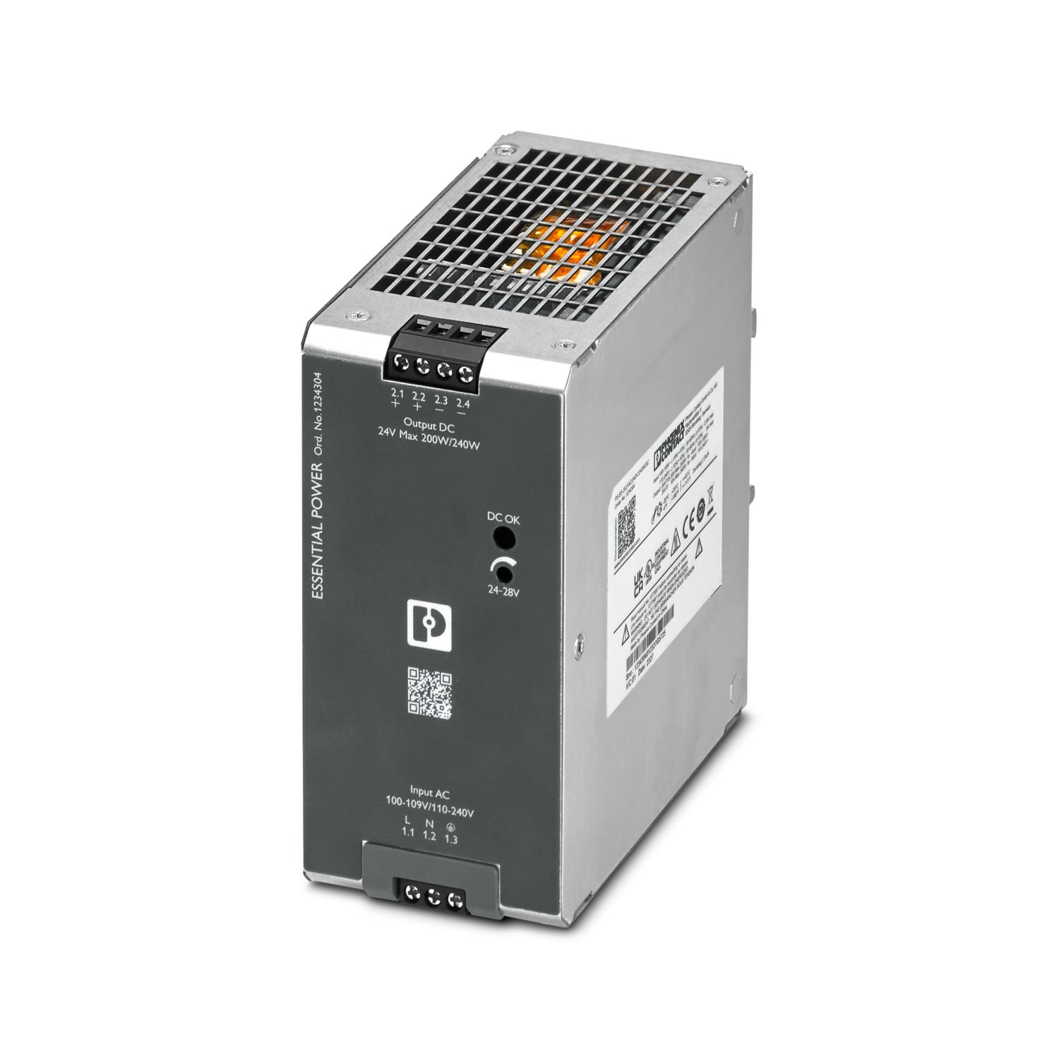 Phoenix 1234304 PS-EE-2G/1AC/24DC/240W/SC - Güç kaynağı