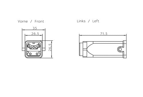 Siemens 6GK1905-0CB00 Hybrid Plug