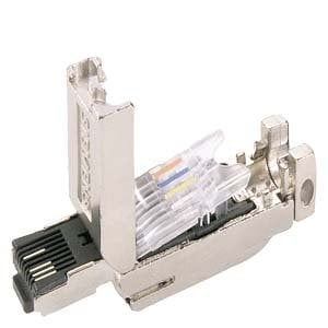 siemens rj45 metal 180 derece ethernet konnektor