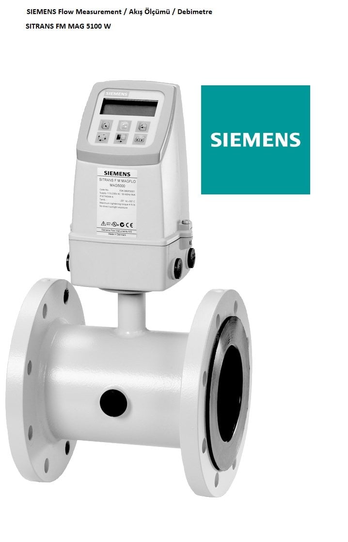 Siemens 7ME6520-4HC12-2LB1 elektro manyetik debimetre flowmeter mag 5100w
