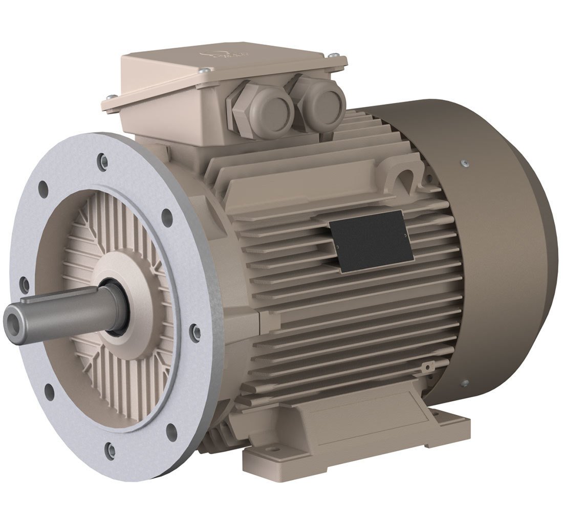 3MGS 225M4 / 45 kW 1500 rpm B35 IE3 Pik Gövde Omega Motor - 3M0SG3E-22MA40CT0