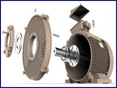 3MGS 225M4 / 45 kW 1500 rpm B35 IE3 Pik Gövde Omega Motor - 3M0SG3E-22MA40CT0