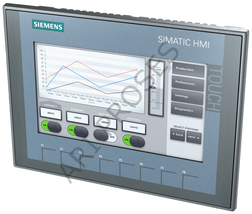 6AV2123-2GB03-0AX0 HMI KTP700 Basic Panel PN 7'' Profinet