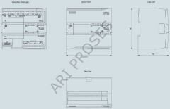 6ES7214-1AG40-0XB0 PLC CPU 1214C DC/DC/DC