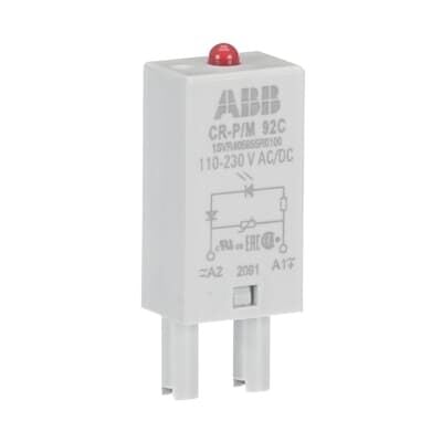 ABB CR-P/M 92C 1SVR405655R0100 Varistör + Kırmızı LED Modül