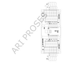 SIEMENS 6ES7221-1BH32-0XB0 | SM 1221 16 DI 24VDC Giriş Modülü