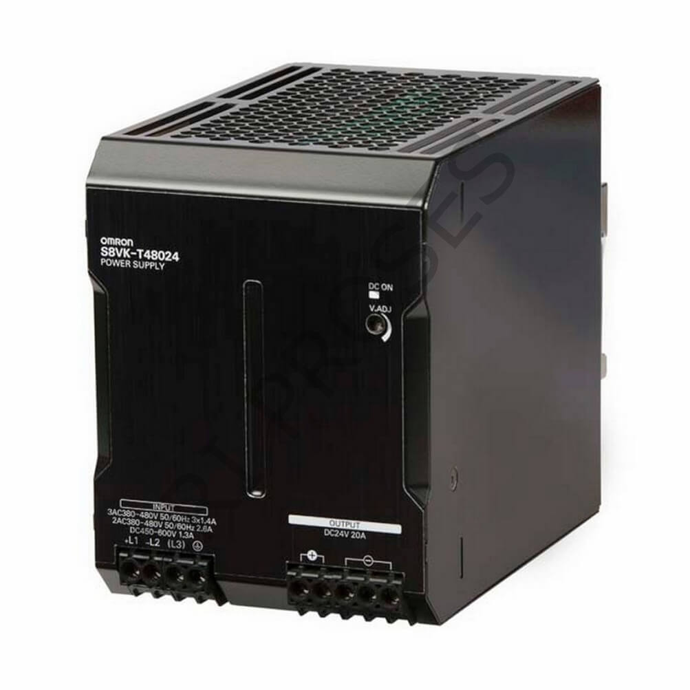 OMRON S8VK-T48024  3 Faz / 380 Volt Giriş ➔ 24 Volt DC 20A Çıkış