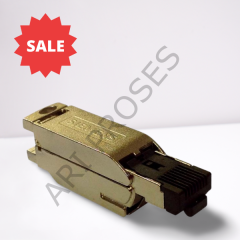 6GK1901-1BB10-2AA0 Metal 180° Derece 2x2 Düz Ethernet RJ45 Konnektör