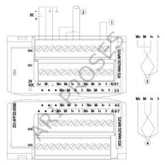 6ES7231-5PF32-0XB0 SM 1231 8AI RTD