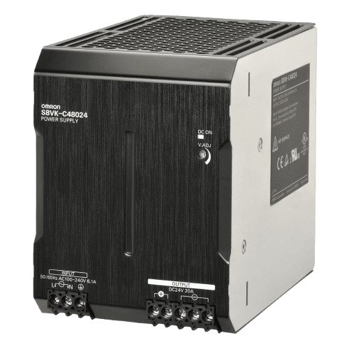 Omron S8VK-C48024 480W 24V 20A Ray Tipi Güç Kaynağı