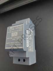 Mean Well HDR-30-24  24Volt 1.5A 30Watt Raya Montaj Güç Kaynağı