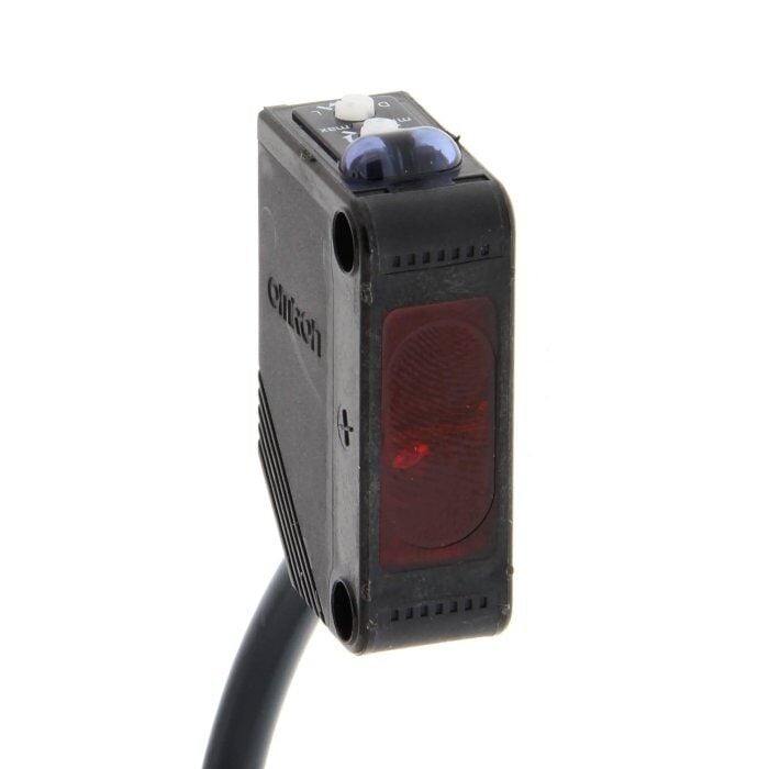 OMRON E3Z-D61 2M Reflektörsüz Fotoelektrik Sensör | Diffüz Algılama | PNP | 2 Metre Kablo