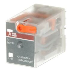 ABB CR-M230AC3 3 Kontak A/K 230V Minyatür Röle 1SVR405612R3000