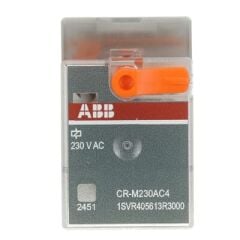 ABB CR-M230AC4 4 A/K Kontak 14 Pinli 230 V Minyatür Röle 1SVR405613R3000