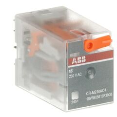 ABB CR-M230AC4 4 A/K Kontak 14 Pinli 230 V Minyatür Röle 1SVR405613R3000