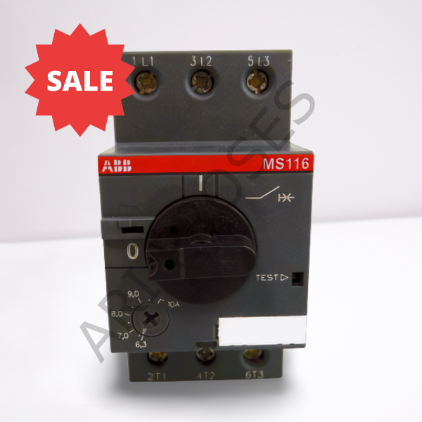 ABB MS116-10 MKŞ 50kA Akım Ayar Aralığı:6,3-10A 1SAM250000R1010