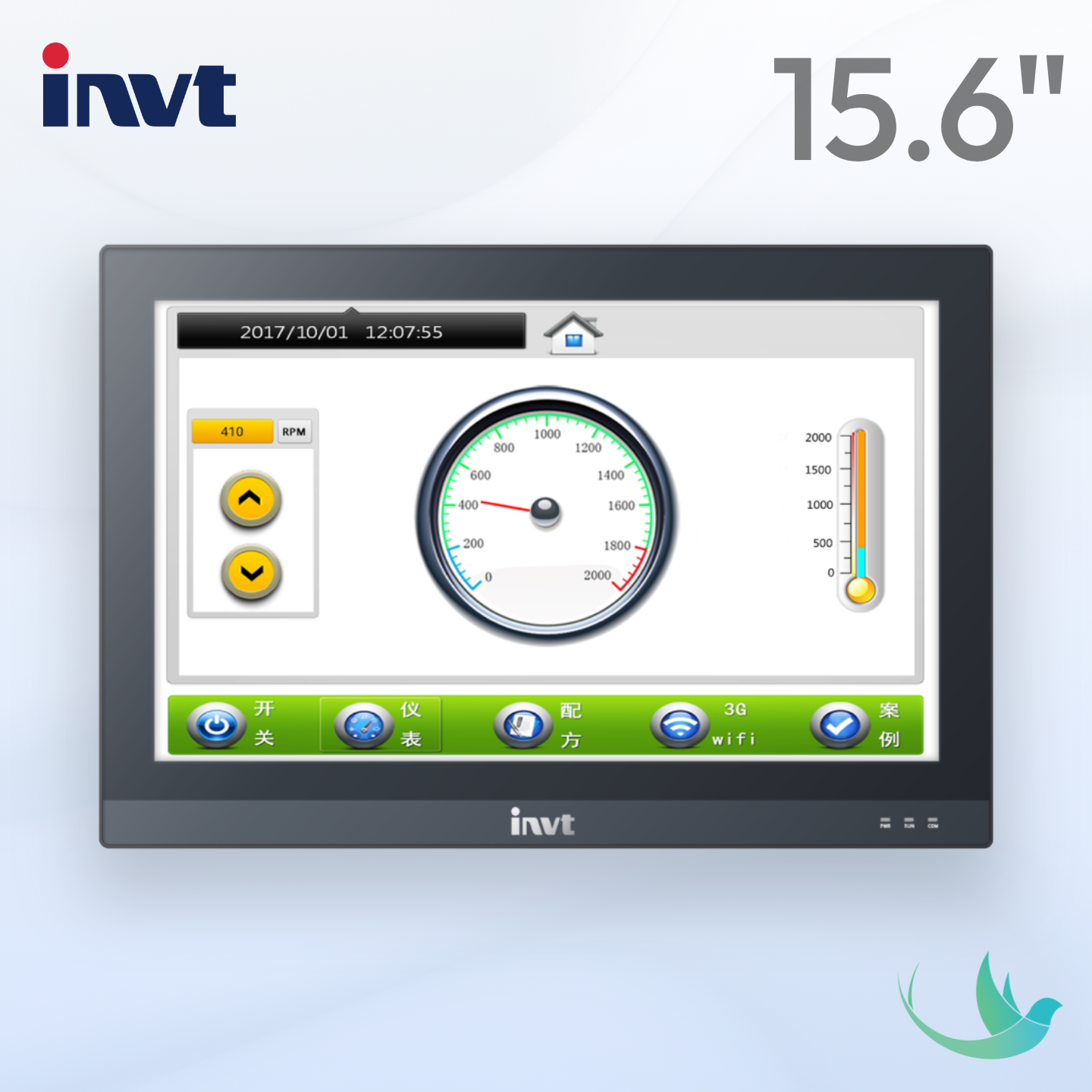 INVT VS-156QS  15,6'' FHD VS-Q Serisi HMI Operatör Paneli