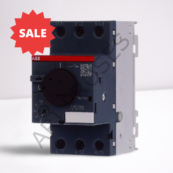 ABB MS116-12 (1SAM250000R1012) – 8–12A Motor Koruma Şalteri | 50kA | 5.5kW