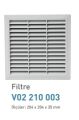 ÇETİNKAYA V02 210 003 210x210 Filtreli Gri Menfez IP 54 (FM Serisi Kolay Montajlı)