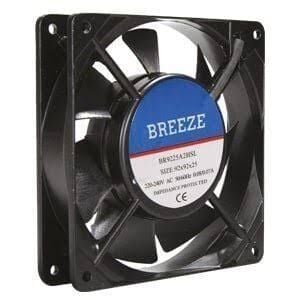 ÇETİNKAYA BRZ 05 120x120x25 Bilezikli Kablolu 24V DC Kare Fan