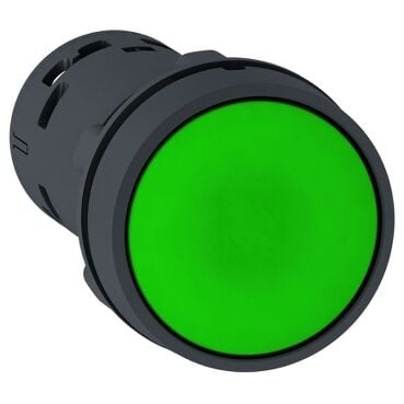 Schneider Harmony XB7NH35 Yeşil Kalıcı Buton (1NA+1NK - Ø22mm)
