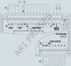 6ES7212-1AE40-0XB0 Simatic S7-1200 CPU 1212C Dc/Dc/Dc