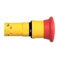 Schneider Harmony XB7NS8442 Acil Stop Butonu Kırmızı Mantar Kafa (1NK - Ø22mm)