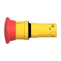 Schneider Harmony XB7NS8442 Acil Stop Butonu Kırmızı Mantar Kafa (1NK - Ø22mm)
