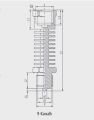 Aterma CT-300-9 9 Kanal Paslanmaz Helezon Manometre / Transmitter Soğutucusu
