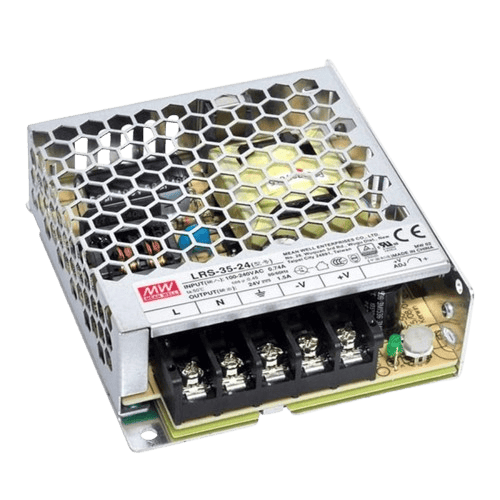 Mean Well LRS-35-24 35W 24V 1.46A Slim Tip Metal Güç Kaynağı