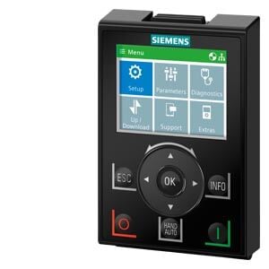 Siemens SINAMICS IOP-2 Akıllı Operatör Paneli (6SL3255-0AA00-4JA2) Renkli Ekranlı Sürücü Kontrol Paneli