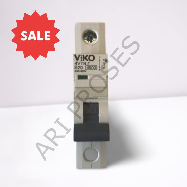 Viko Monofaze 1x20 A 4,5kA B Tipi Otomatik Sigorta 4VTB-1B20