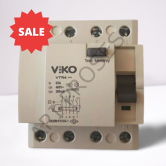 Viko 4x63A 300mA Kaçak Akım Koruma Rölesi Vtr4-63300