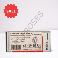 Viko Vtr2-2530  Kaçak Akım Rölesi AC Tip 30 mA 2x25A