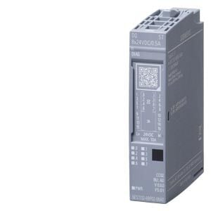 Siemens SIMATIC ET 200SP 8 Dijital Çıkış Modülü (6ES7132-6BF01-0BA0) DQ 8x24VDC/0.5A ST