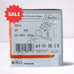 Viko Vtr4-4030 Kaçak Akım Koruma Rölesi 4x40A 30mA