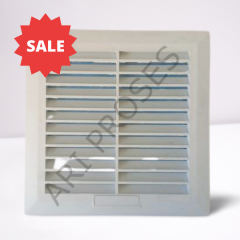 Çetinkaya 160x160 Filtreli Gri Menfez IP54 V02 160 001