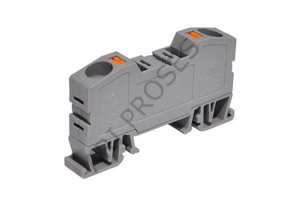 Onka 1532 10mm² Yay Baskılı Ray Klemens  Gri 1020044 - 100 Adet (1 Kutu)