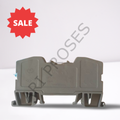 Onka 1532 10mm² Yay Baskılı Ray Klemens  Gri 1020044 - 100 Adet (1 Kutu)