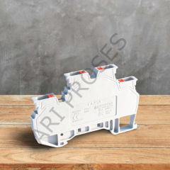 Onka 1020441 İki Katlı Ray Klemens OPK-C 2,5mm² Yay Bağlantılı - 50 Adet (1 Kutu)