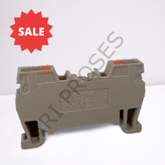 Onka 1502 2,5mm² Yay Baskılı Ray Klemens Gri 1020013