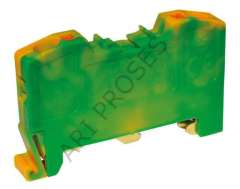 ONKA 1199 4mm² Topraklama Ray Klemensi OPK Serisi - 100 Adet (1 Kutu)