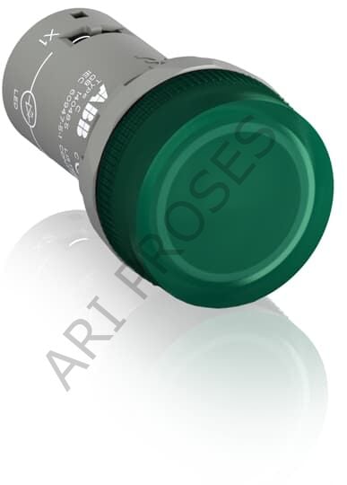 ABB CL2-523G Yeşil LED Sinyal Lambası 230VAC 22mm | 1SFA619403R5232