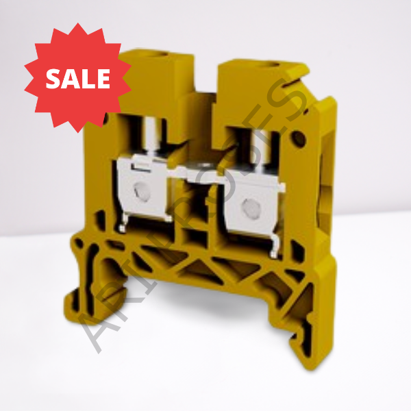 Tbloc TBL 10 Vidalı Geçişli Klemens Sarı 8000099044