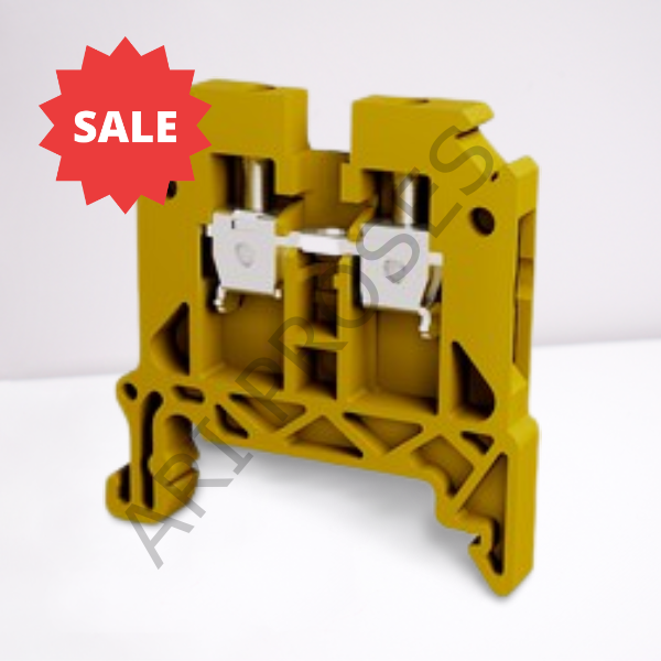 Tbloc 4mm² Vidalı Ray Klemens Sarı