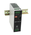 Mean Well XDR-240-24 240W 24V DIN Ray Güç Kaynağı